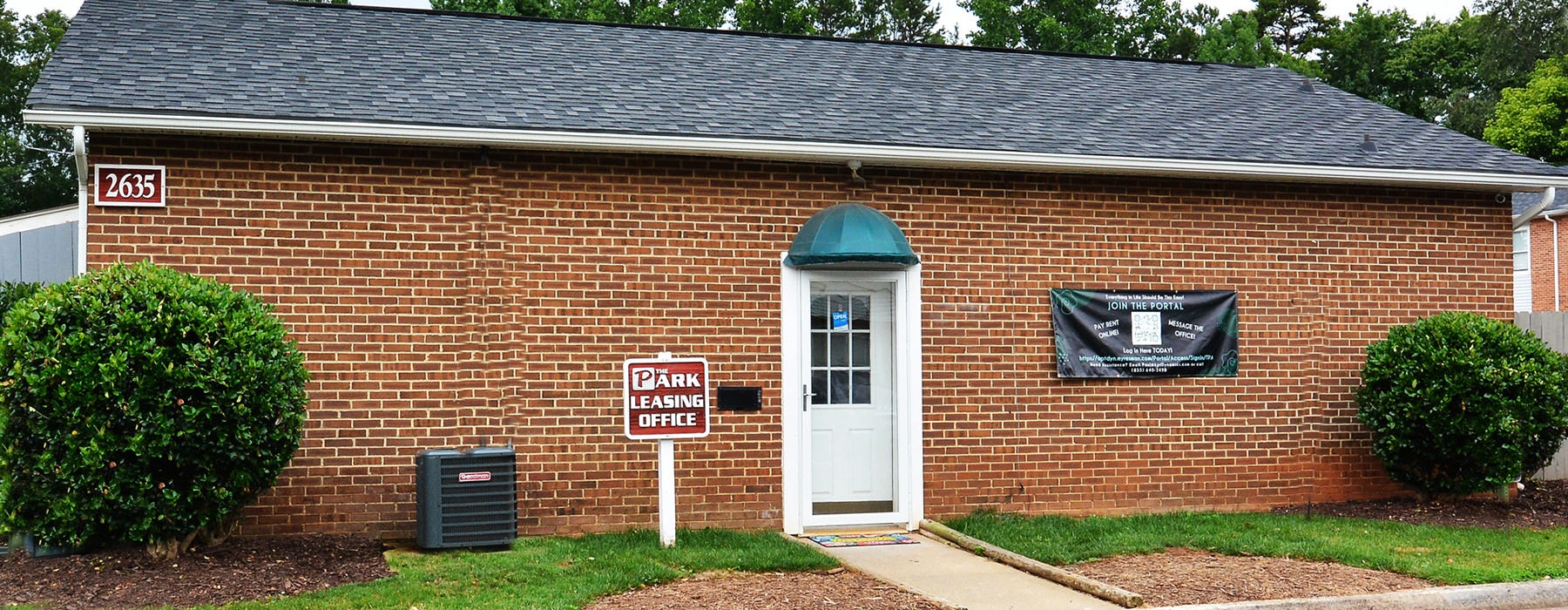 The Park Apartments leasing office